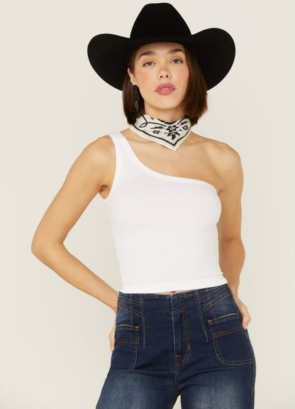 One Shoulder Top image 4