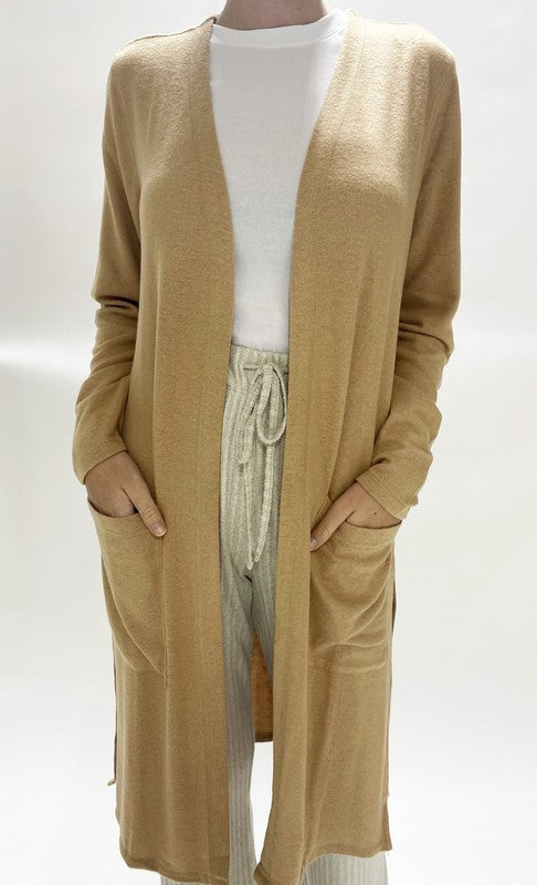 Women Long Pocket Cardigan image 6