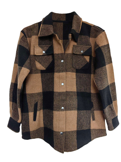 Kid's Shacket Butterscotch image 0