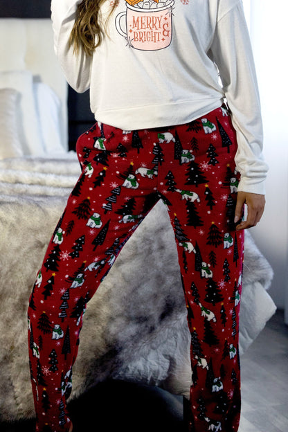Women's Pajamas Green Buffalo image 5