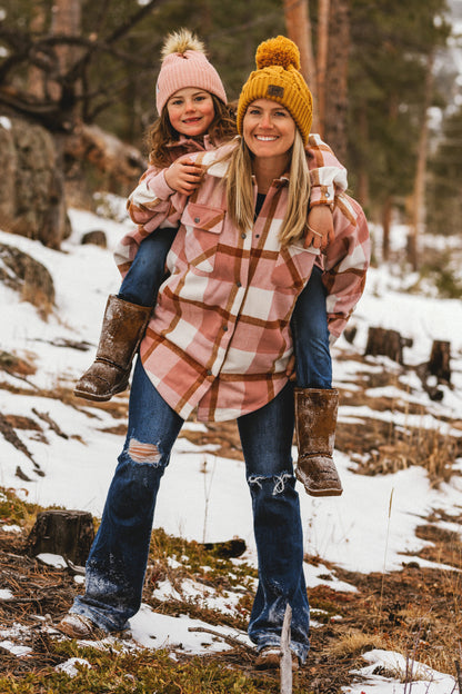 Women's Shacket Basketry Plaid image 3
