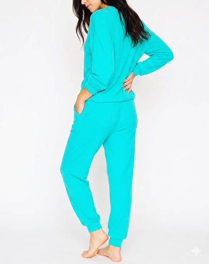 Women's Lounge Set (2pcs Pullover+ Pant)