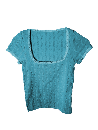 Women's Eyelet Top