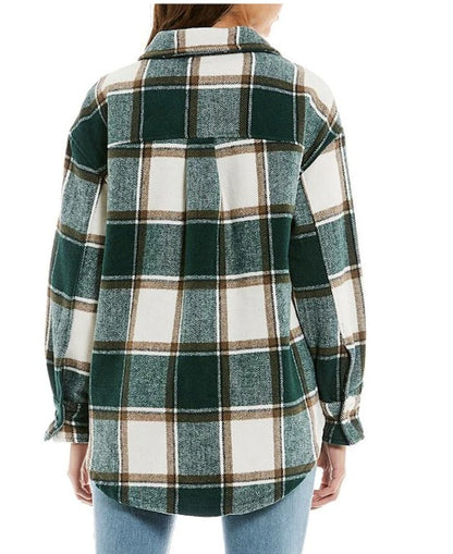 Women's Brushed Tweed Shacket (Final Few)