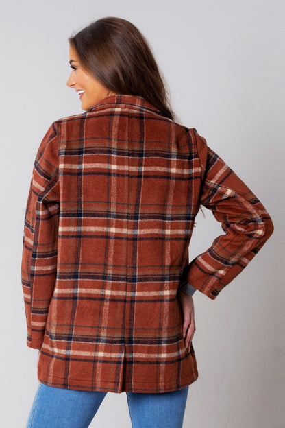 Women's Brushed Tweed Shazer