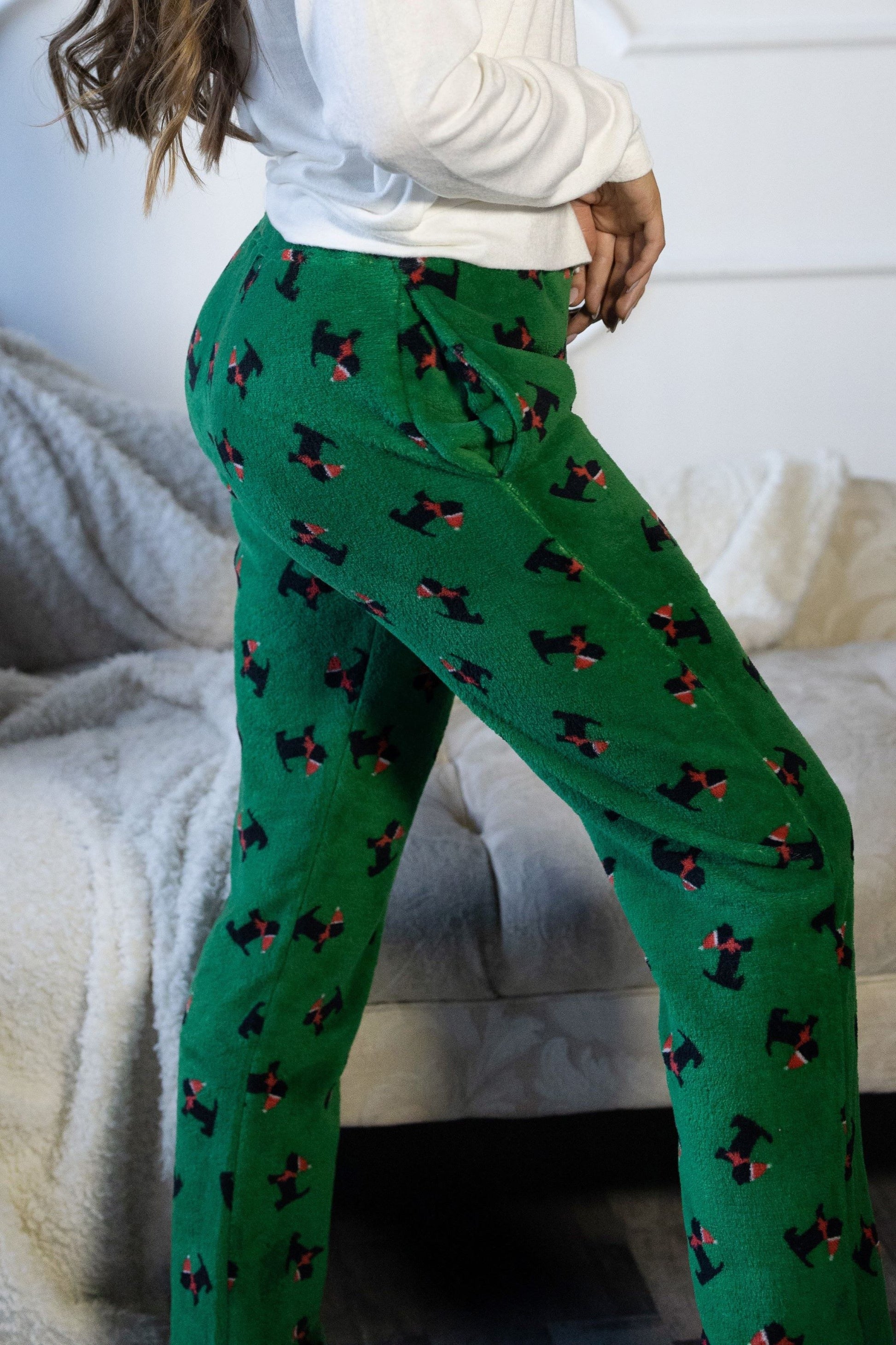 Women's Pajamas Green Buffalo image 4