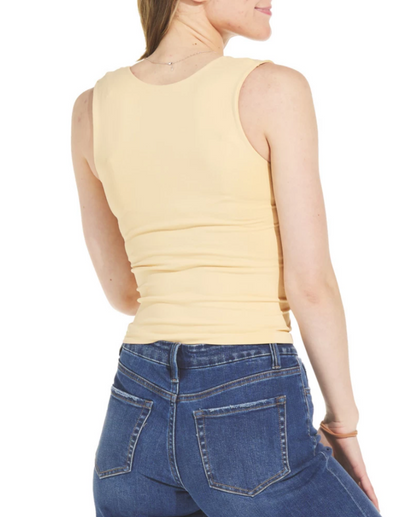Scoop Neck Tank Fuchsia image 4